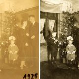 Fast hundert Jahre alte Familienfotos werden digitalisiert und restauriert.